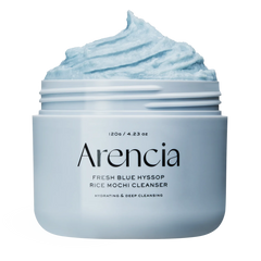 Arencia Fresh Blue Hyssop Rice Mochi Cleanser 120g