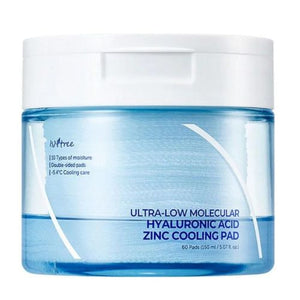 وسادة تبريد Isntree Ultra Low Molecular Hyaluronic Acid Zinc 60 وسادة