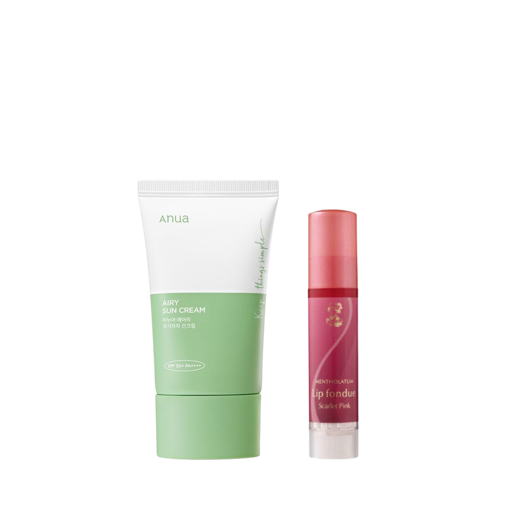 Glow & Go Sun & Lip Set