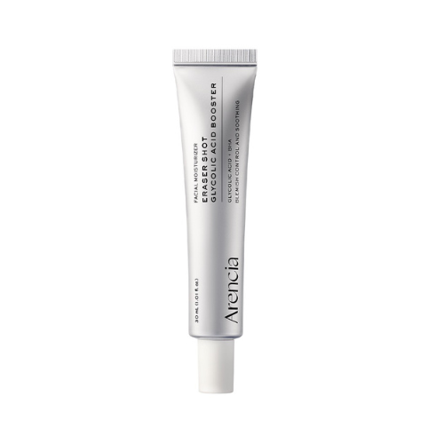 Arencia Eraser Shot Glycolic Acid Booster Korean exfoliating cream for smooth texture and pore care UAE