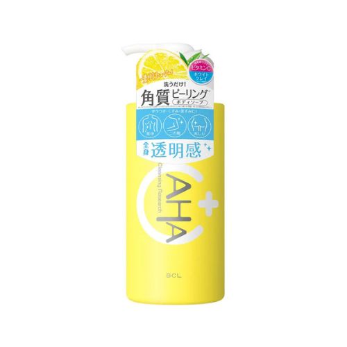 BCL AHA Cleansing Research Body Peel Soap C Fresh Citrus 480ml