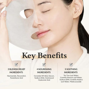 Dr. Althea 345 Cream Mask vegan soothing sheet mask acne care Dubai UAE