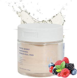 Heveblue Penta Berry Panthenol Repair Peel Pad 70pcs – Korean Exfoliating Pads
5 Berry Peel Pads with Panthenol – Heveblue Skincare Dubai
Gentle Daily Toner Pads for Sensitive Skin – Heveblue Repair Pad
Hydrating Peel Pad with Antioxidants – Korean Skincare UAE