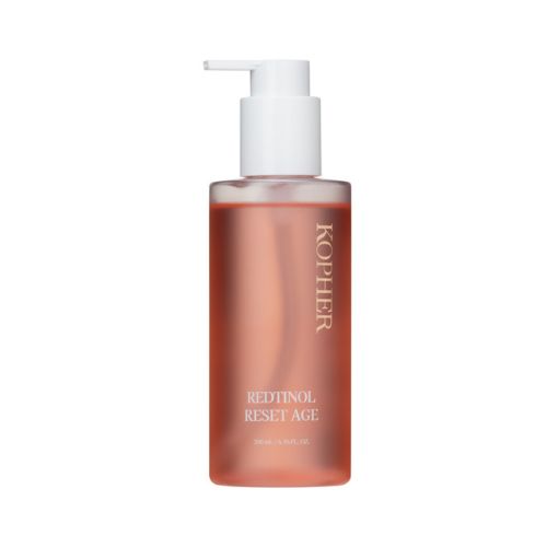 Kopher Redtinol Reset Age Cleansing Oil 200ml – Anti-Aging Korean Oil Cleanser
Best Korean Cleansing Oil for Mature Skin – Kopher Skincare Dubai
Redtinol Cleansing Oil with Retinol Complex – Glow-Boosting Cleanser UAE
Kopher Anti-Aging Oil Cleanser – Removes Makeup and Refines Pores