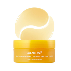 Medicube Kojic Acid Turmeric Retinal Eye & Face Patch Korean Skincare