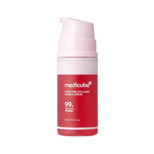 Medicube PDRN Pink Collagen Bubble Serum – Korean Hydrating Brightening Firming Serum Dubai UAE