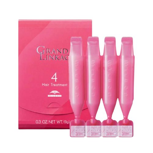 Milbon Grand Linkage Salon Treatment Fine Hair 4pcs 36g.