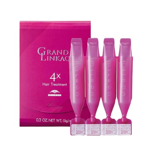 Milbon Grand Linkage Salon Treatment Hard Hair 4pcs 36g.