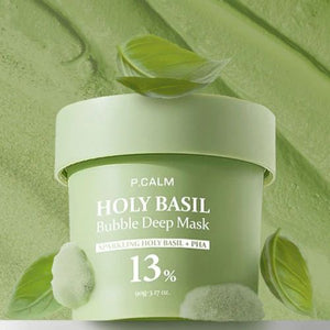 P.Calm Holy Basil Bubble Deep Mask 90g