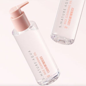 S Nature Aqua Rice Cleansing Oil 200ml.