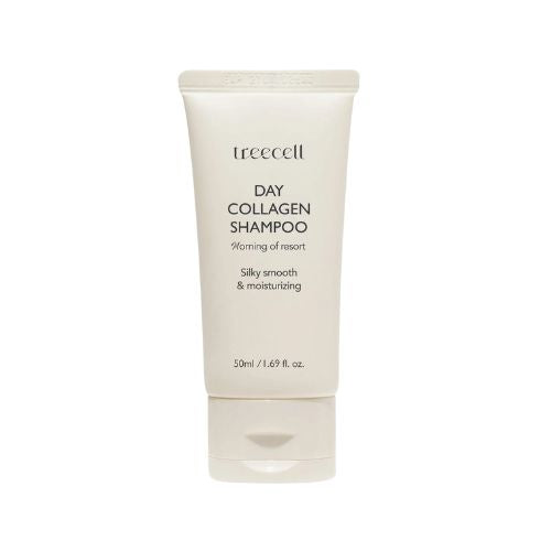 Treecell Day Collagen Shampoo – volumizing daily shampoo with low-molecular collagen,Hair loss-reducing shampoo with collagen and carrot leaf – boosts volume and scalp vitalityCollagen shampoo in Dubai – Treecell Morning of Resort shampoo for thinning hair and daily use