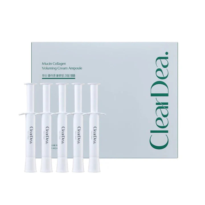 ClearDea Mucin Collagen Voluming Cream Ampoule for hydrated, plump skin in UAE