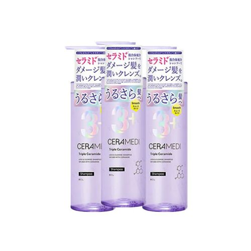 Buy 1 Get 1 Free - BCL Ceramedi Triple Ceramide Lock & Cleanse Hair Shampoo 480ml