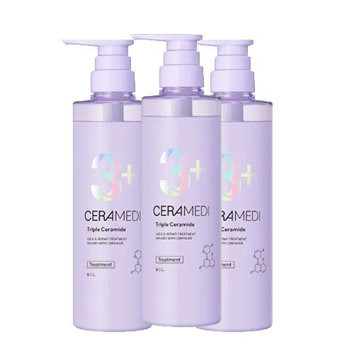 Buy 1 Get 1 Free - BCL Ceramedi Triple Ceramide Lock & Repair Hair Treatment 480ml