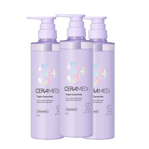 علاج الشعر BCL Ceramedi Triple Ceramide Lock &amp; Repair 480 مل 