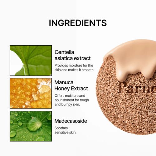 Parnell Cicamanu Serum Cushion 15g - 14 Shades