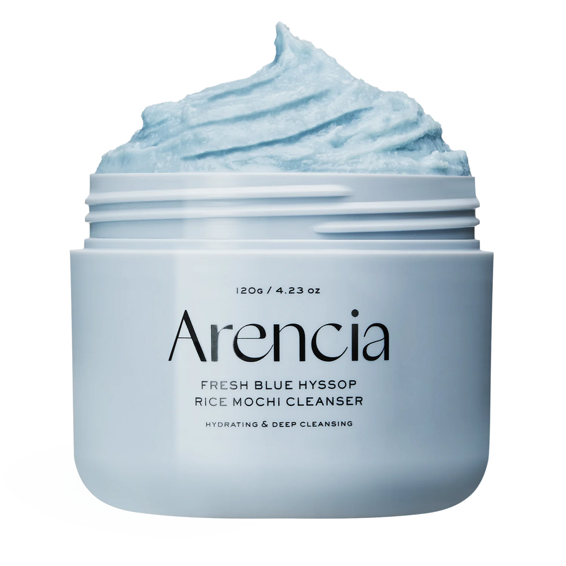 Arencia Fresh Blue Hyssop Rice Mochi Cleanser 120g