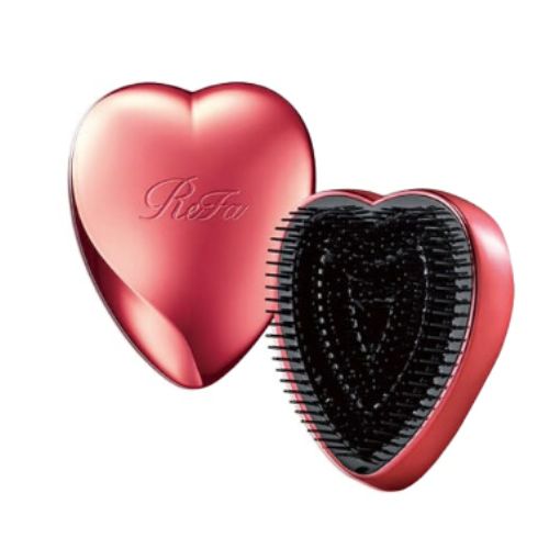 ReFa Heart Brush - Shine Red