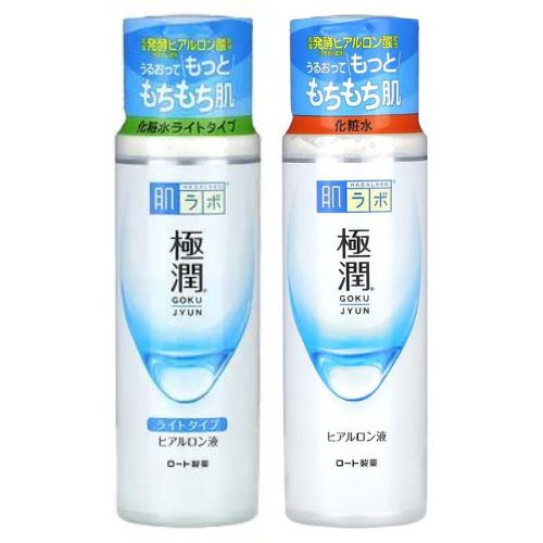 Rohto Mentholatum Hada Labo Gokujyun Hyaluronic Acid Lotion 170ml - 2 Types