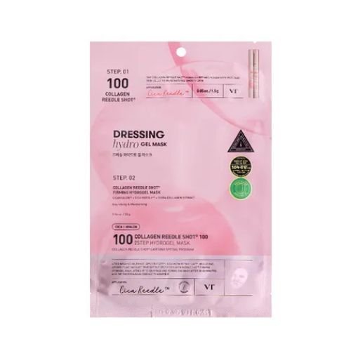 VT Cosmetics Collagen Reedle Shot 100 2Step Hydrogel Mask 33g