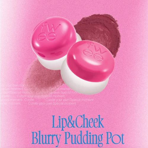 FWEE Lip & Cheek Blurry Pudding Pot 5g - 25 Colors