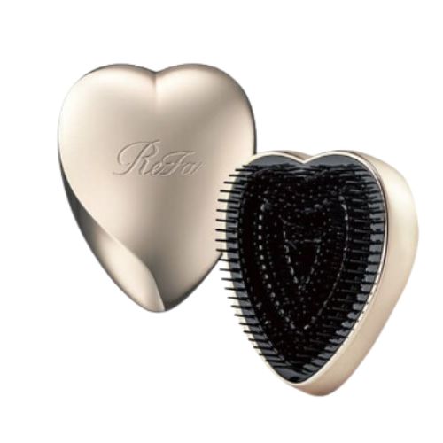 ReFa Heart Brush - Champagne Gold