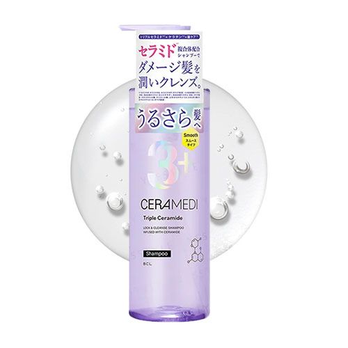 Buy 1 Get 1 Free - BCL Ceramedi Triple Ceramide Lock & Cleanse Hair Shampoo 480ml
