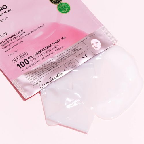 VT Cosmetics Collagen Reedle Shot 100 2Step Hydrogel Mask 33g