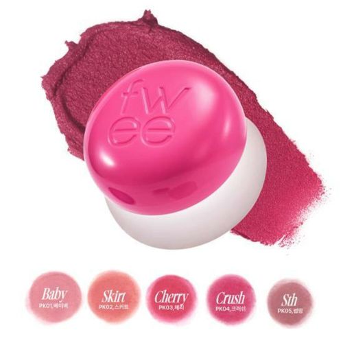 FWEE Lip & Cheek Blurry Pudding Pot 5g - 30 Colors