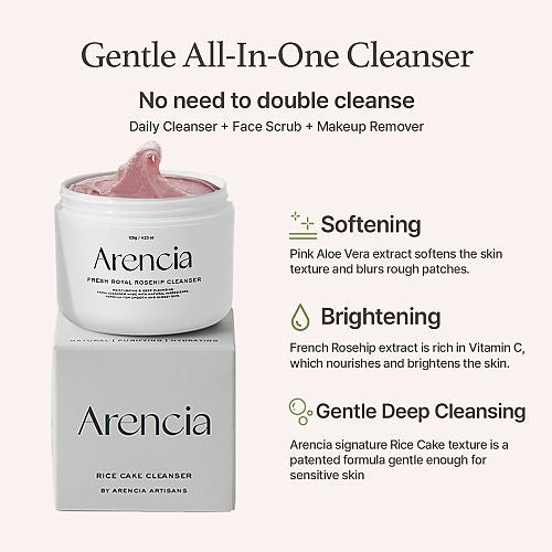 Arencia Fresh Royal Rosehip Cleanser 120g