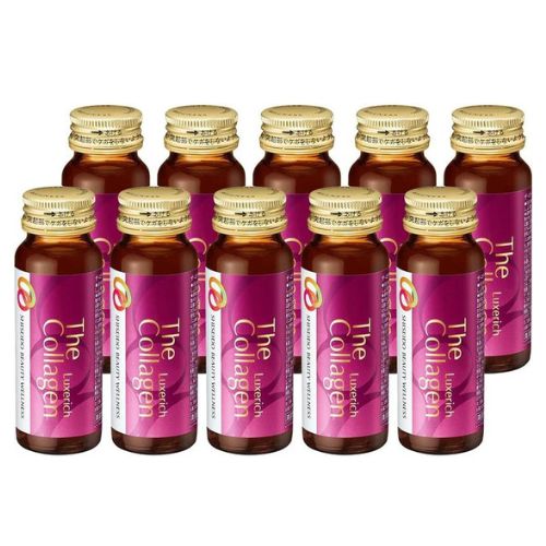 Shiseido The Collagen Luxe Rich Beauty Drink - Pack of 10 Bottles