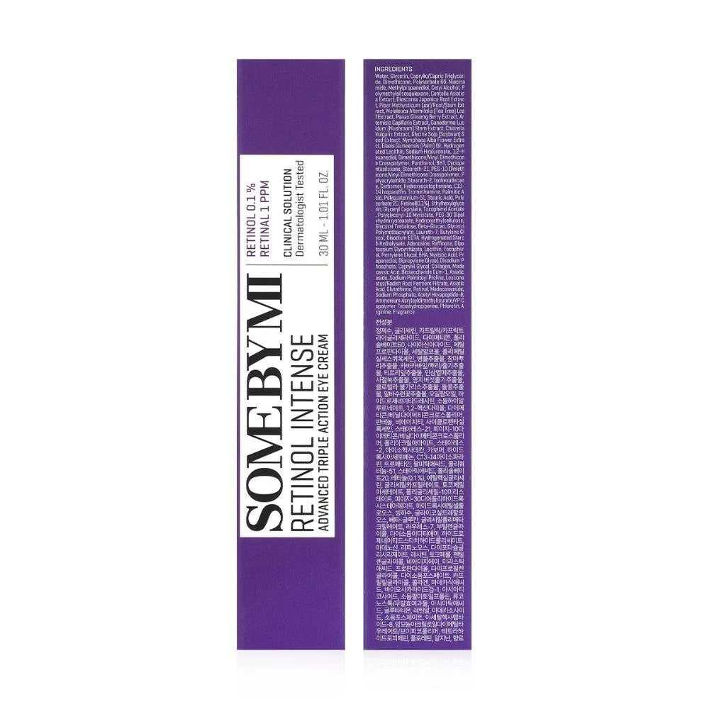 كريم العين الثلاثي المفعول من Some By Mi Retinol Intense Advanced 30 مل