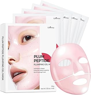 Isntree Plum Peptide Plumping Gel Mask 35g - 4pcs