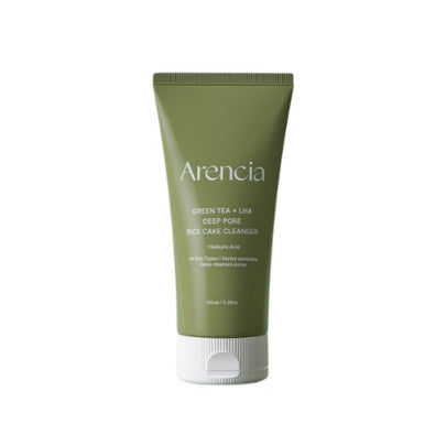 Arencia Green Tea + LHA Deep Pore Rice Cake Cleanser 150ml