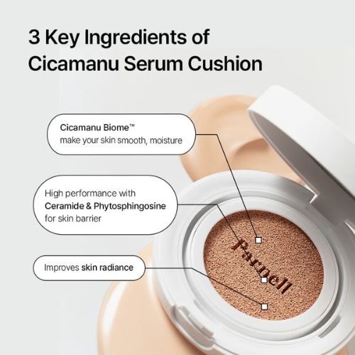 Parnell Cicamanu Serum Cushion 15g - 14 Shades