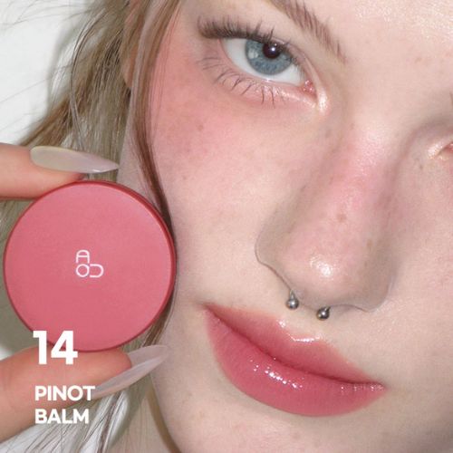 AOU Glowy Tint Balm 14 Pinot – Korean wine-pink tinted lip balm for hydration & natural glossy lips | Best K-beauty lip care in Dubai UAE