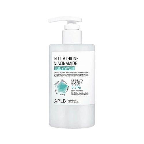 APLB Glutathione Niacinamide Body Wash – Korean brightening cleanser UAE