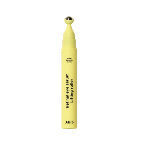 Abib Retinal Eye Serum Lifting Roller Korean eye serum with caffeine and ceramide for smooth under eye UAE