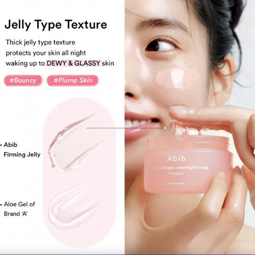 Abib PDRN Collagen Overnight Mask Firming Jelly 80ml