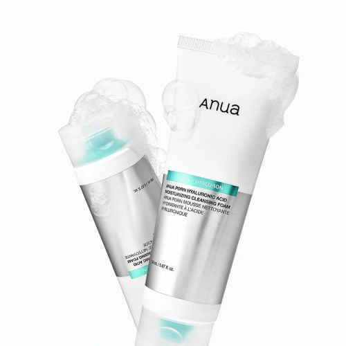 Anua PDRN Hyaluronic Acid Moisturizing Cleansing Foam
hydrating Korean cleansing foam rich lather texture
Anua moisturizing facial cleanser for glass skin
gentle PDRN hyaluronic acid face wash UAE