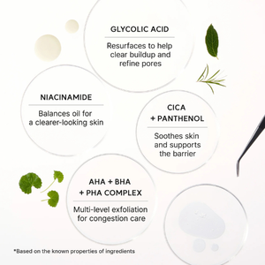 Arencia Eraser Shot Glycolic Acid Booster Korean exfoliating cream for smooth texture and pore care UAE