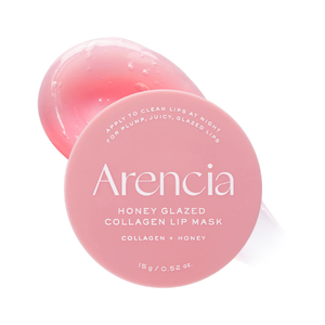 Arencia Honey Glazed Collagen Lip Mask Korean lip treatment for hydration and smooth soft lips UAE