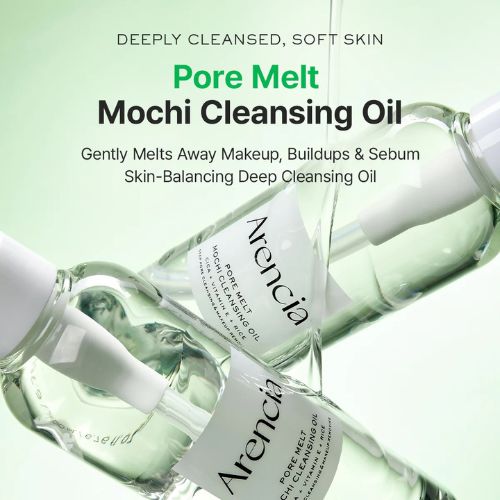 Arencia Pore Melt Mochi Cleansing Oil gentle Korean oil cleanser Dubai UAE