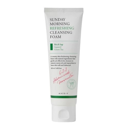 Axis-Y Sunday Morning Refreshing Cleansing Foam 120ml