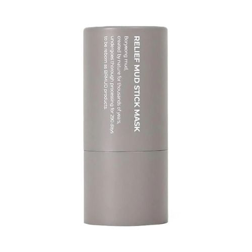 Korean mud stick mask with Boryeong mud to absorb sebum, refine pores, and balance skin without dryness. Available in UAE.