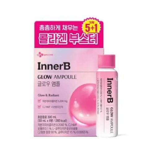 CJwellcare innerB Glow Shot Collagen 3000mg 50ml x6bottles 