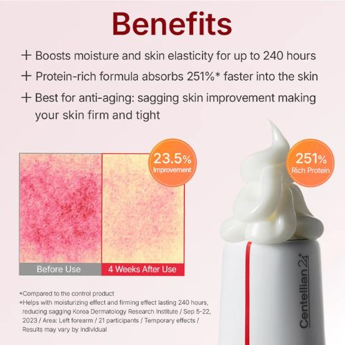 Centellian24 Madeca Cream Time Reverse anti-aging Korean skincare Cica collagen hydrating cream Dubai UAE