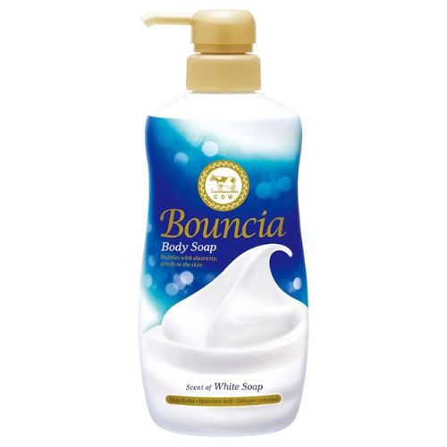 Cow  Brand Soap  Bouncia Body Soap Pump 480ml