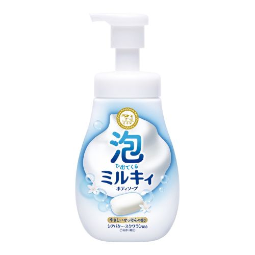 Cow Brand Soap Milky Foam Body Soap 550ml