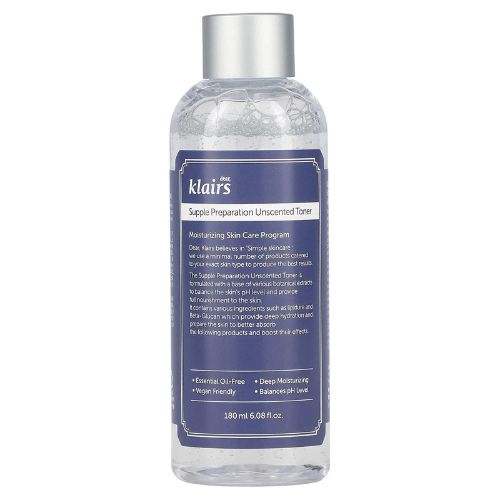 Dear Klairs Supple Preparation Facial Toner Unscented 180ml